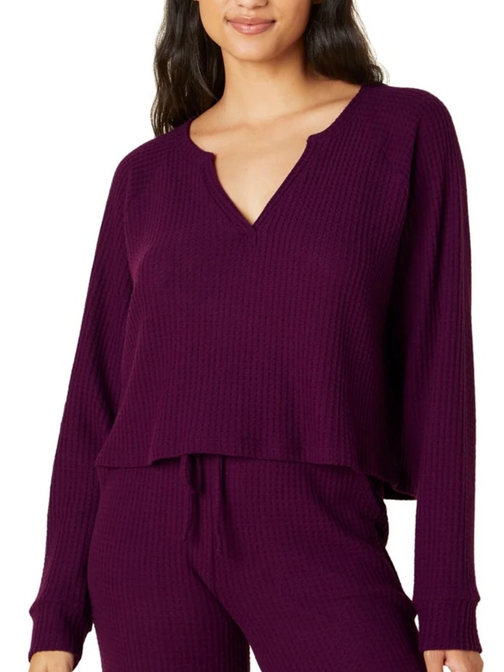 Beyond Yoga Free Style Pullover Aubergine Size Xsmall
